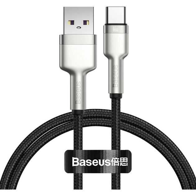 Кабель з чіпом Baseus USB to Type-C 100см Швидка Зарядка USB-C