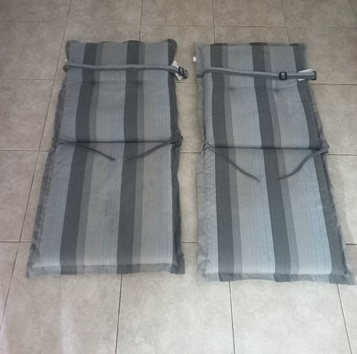 Conjunto de almofadas de jardim/ Almofadas cadeiras