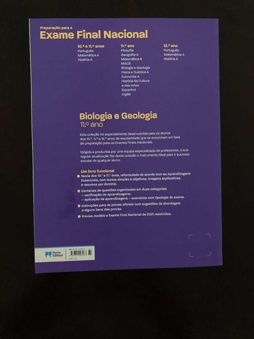 Livro Preparação Exame Nacional 2022 Biologia-Geologia