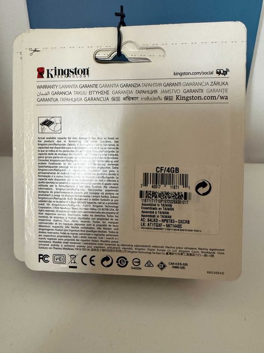 Kingston Compact Flash (CF) 4GB