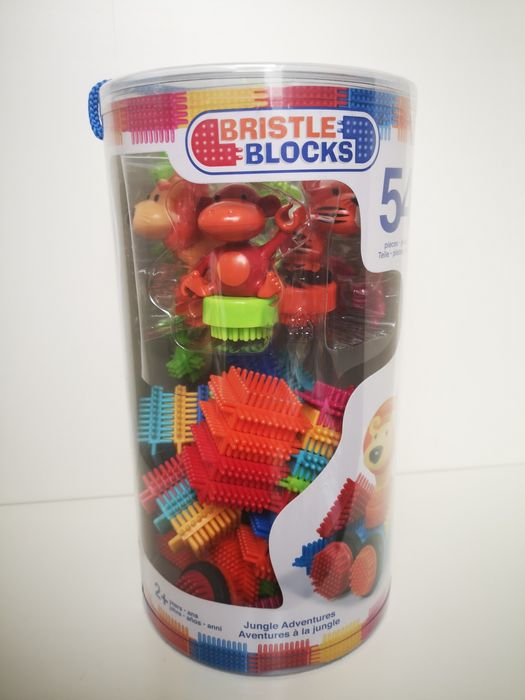 B.Toys Klocki jeżyki – Zestaw DŻUNGLA w tubie 54 elementy