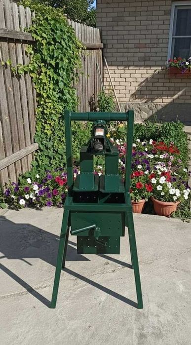 Ручной пресс для брикетов, прес для брикетів на 2 брикета с домкратом