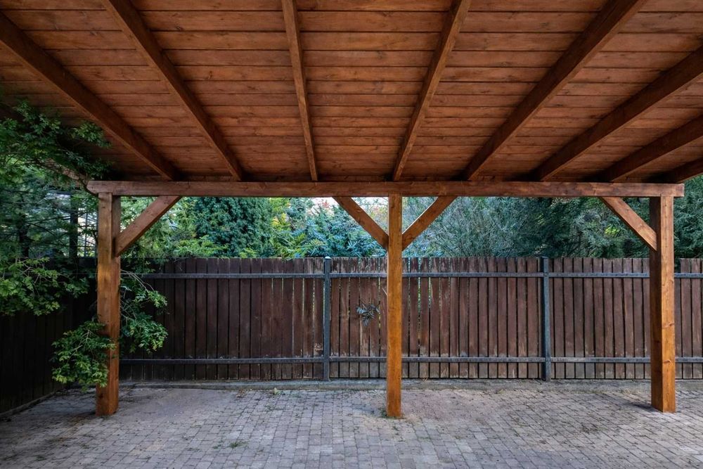 Wiata samochodowa model "Jurowce" 3,00m x 4,80m, garaż, carport, auto