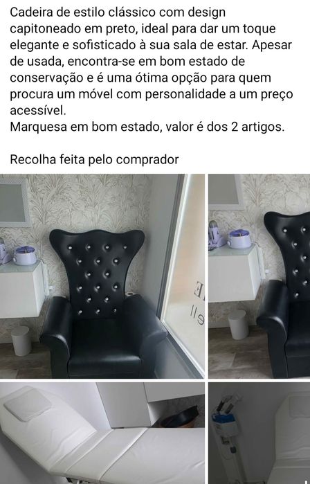 Cadeirão  & marquesas