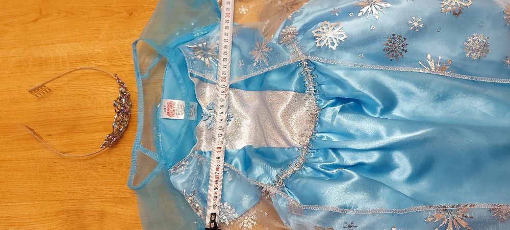 Карнавальный костюм Эльзы Холодное сердце Ельзы  на 3-5 лет