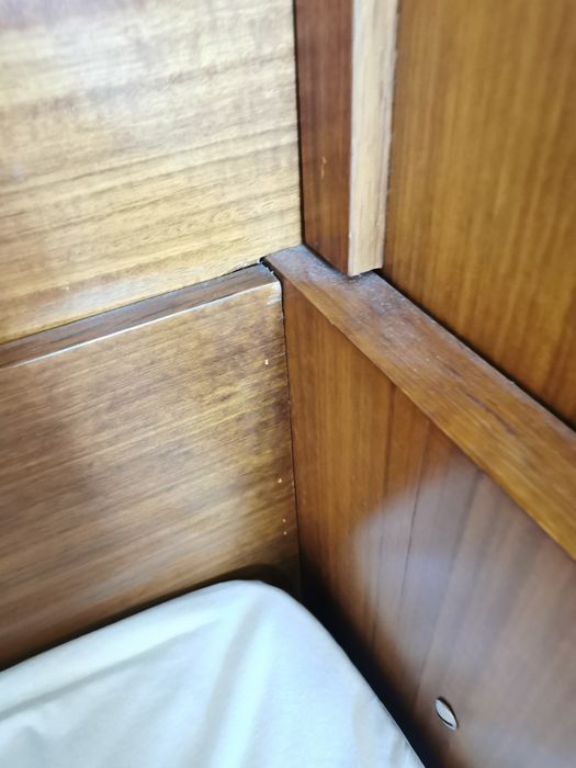 Cama/estúdio em madeira