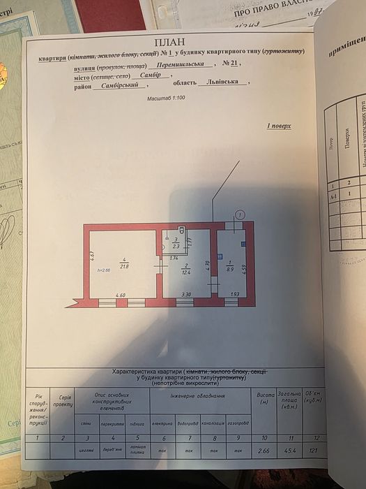 Продається двокімнатна квартира!