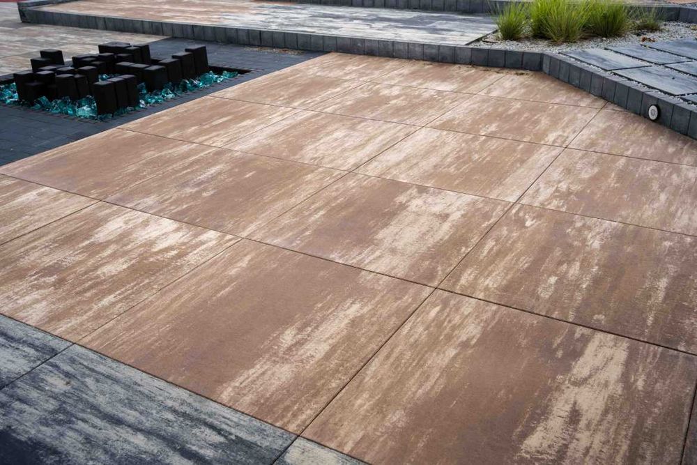 Płyta tarasowa Styrobud Quadri™ 80×80×6cm CAPPUCCINO