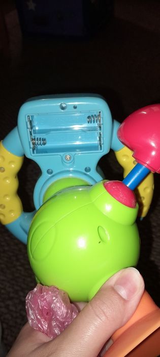 Іграшки розвиваючі інтерактивні кермо гармошка квітка мікрофон Vtech