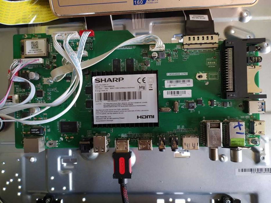 SHARP LC49CUG8025E  T.MS6488E.U703  main board