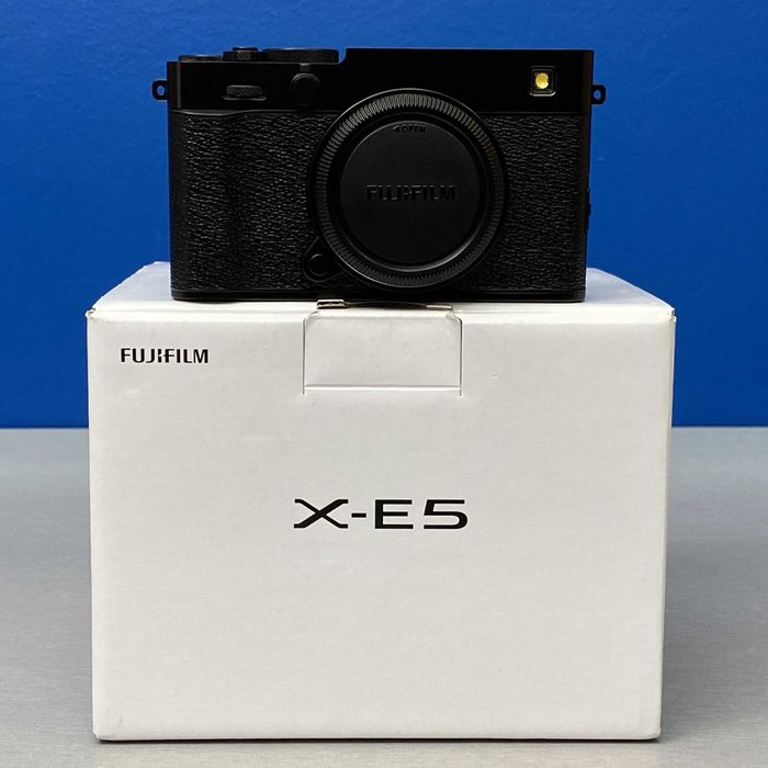 Fujifilm X-E5 (Corpo) - 40.2MP | Black | 3 ANOS DE GARANTIA