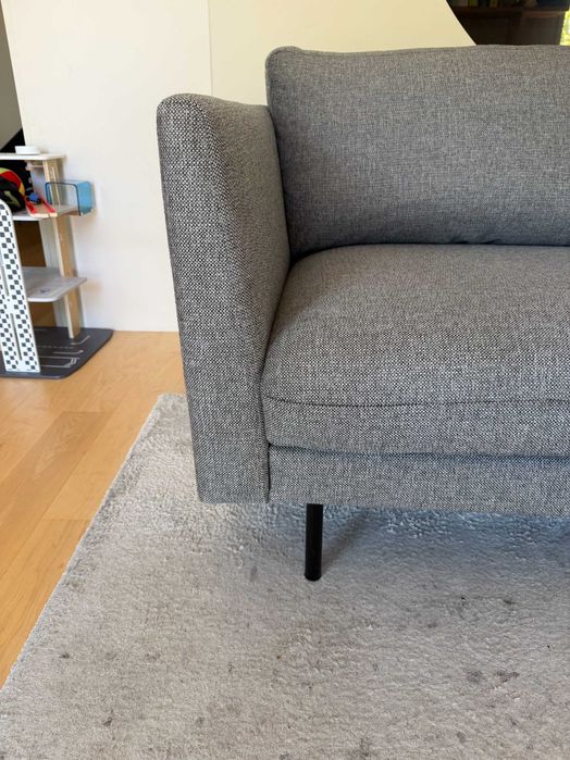 Area Sofa Cama Chaise Longue Limpo profissionalmente