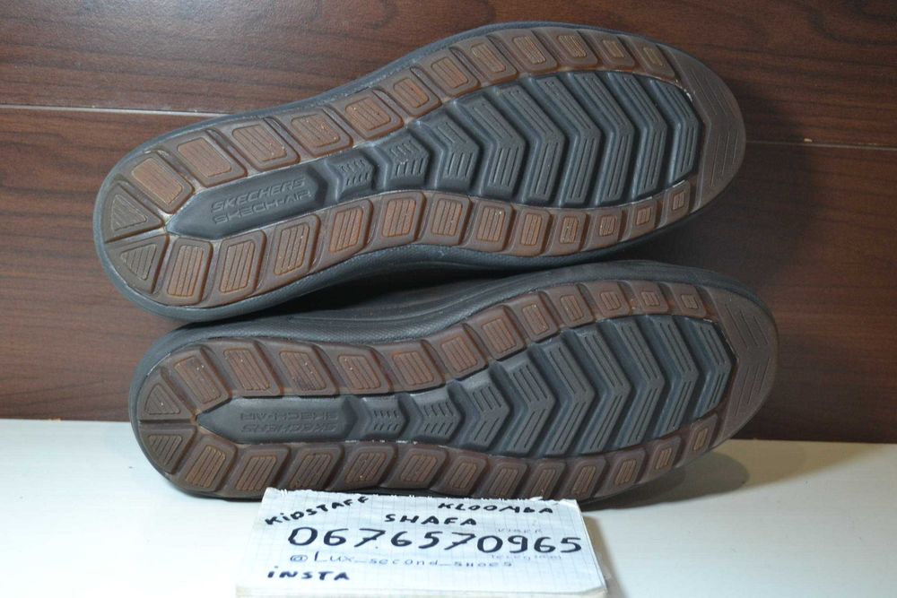 skechers porter-ressen 45р сникерсы туфли кроссовки кожаные