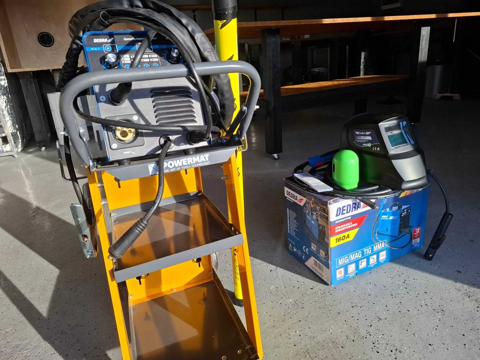 Spawarka inwertorowa Dedra 160A, MIG/MAG TIG MMA