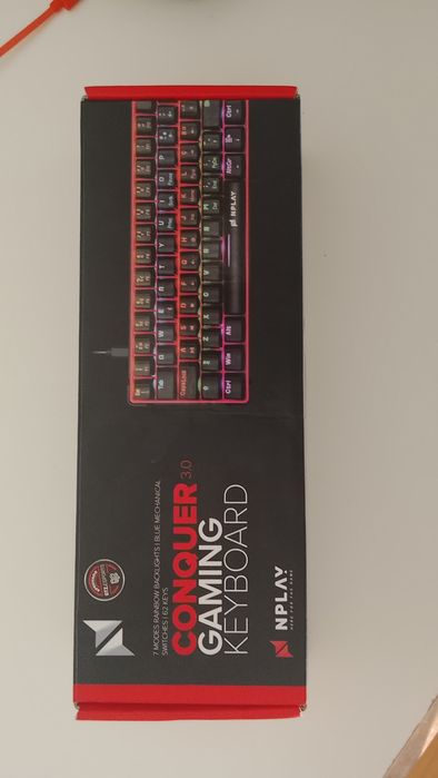 Teclado mecanico RGB 7 modos de leds