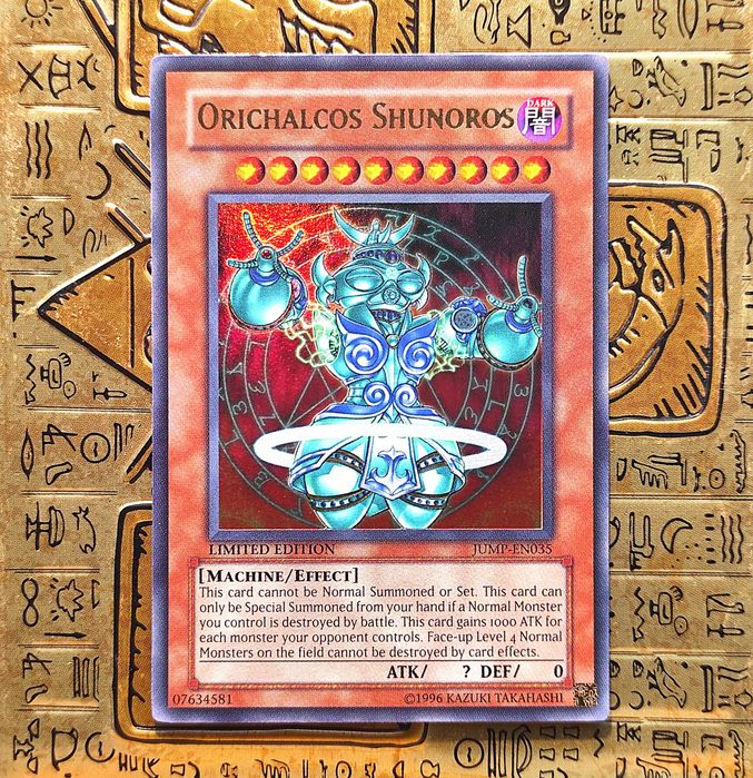 Orichalcos Shunoros - Edição Limitada Yugioh
