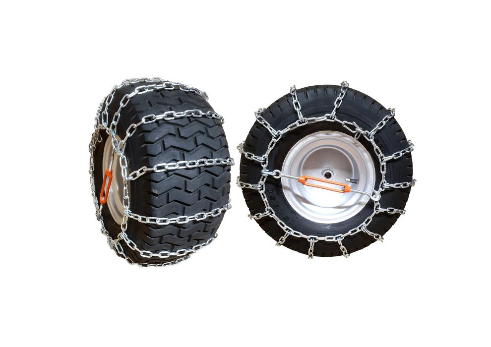 Łańcuchy śniegowe na koła traktorek kosiarka 18x8,5