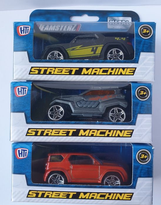 3x samochód street machine off road teamsterz die cast model