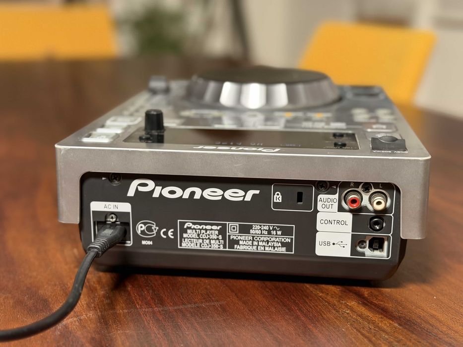 Pioneer CDJ-350-S Silver | CD + USB | Leitor DJ Pioneer