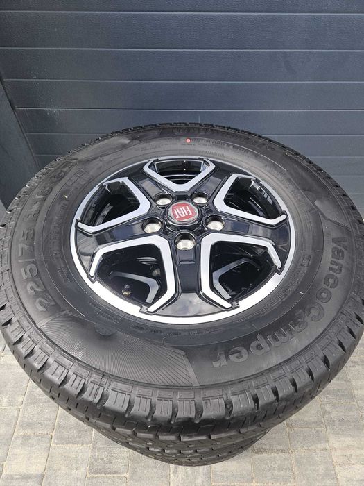 Koła alufelgi fiat ducato boxer jumper nowe kpl