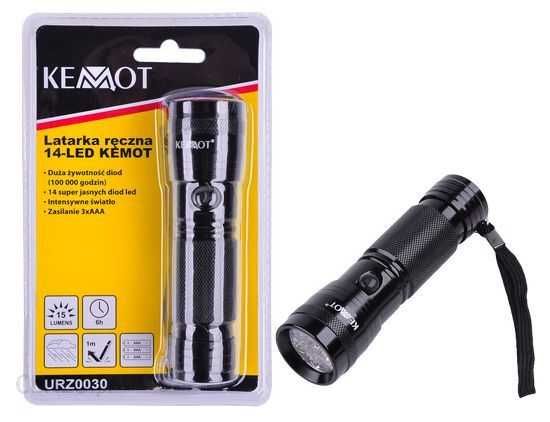 KEMOT URZ0030 Latarka ręczna 14 LED