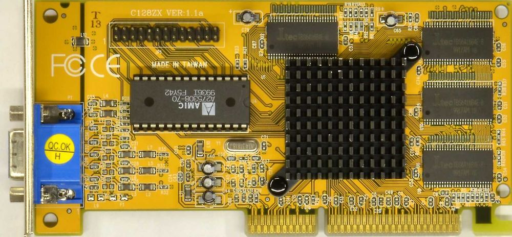 Placa Gráfica C128ZX Ver 1.0