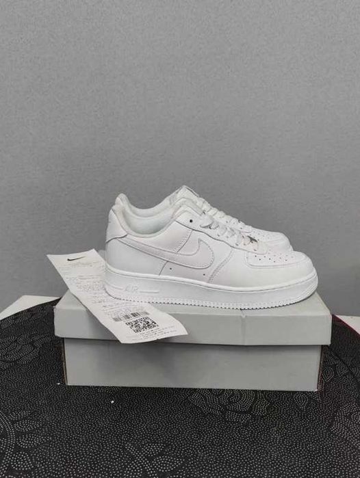 Buty meskie Mokasyny Nike_Air_Force_1_Low '07_Biały R.44
