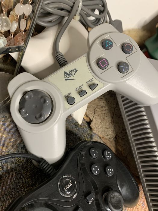 Playstation 1 konsola PSX plus pady po serwisie