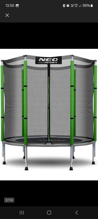 Trampolina ogrodowa