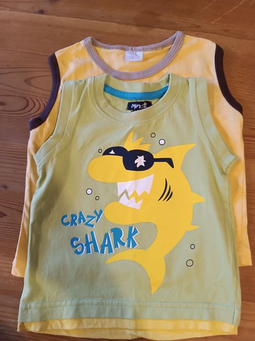 2 podkoszulki dla chłopców