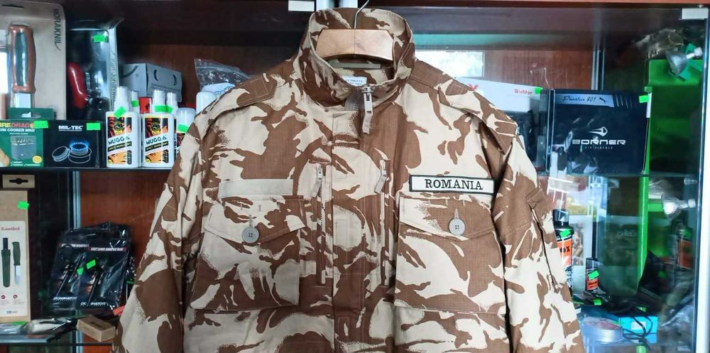 Kurtka Smock Armia Rumunia M2002 Desert DPM Ripstop r.6773/1014 52/III klatka 134 Nowa Irak / Afganistan