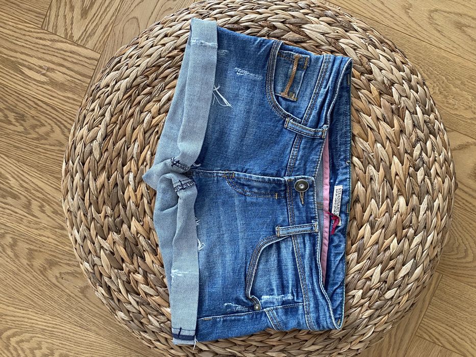 Spodenki jeansowe szorty Stradivarius 34