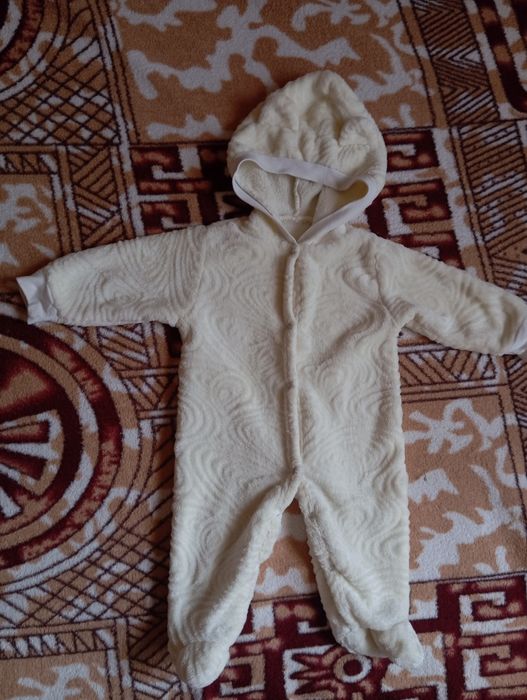 Чоловічок комбінезон махровий теплий