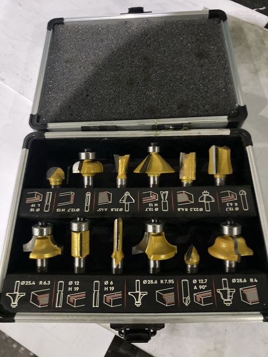 Набор фрез по дереву от Dnipro m