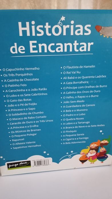 Coleção de livros infantil pingo doce