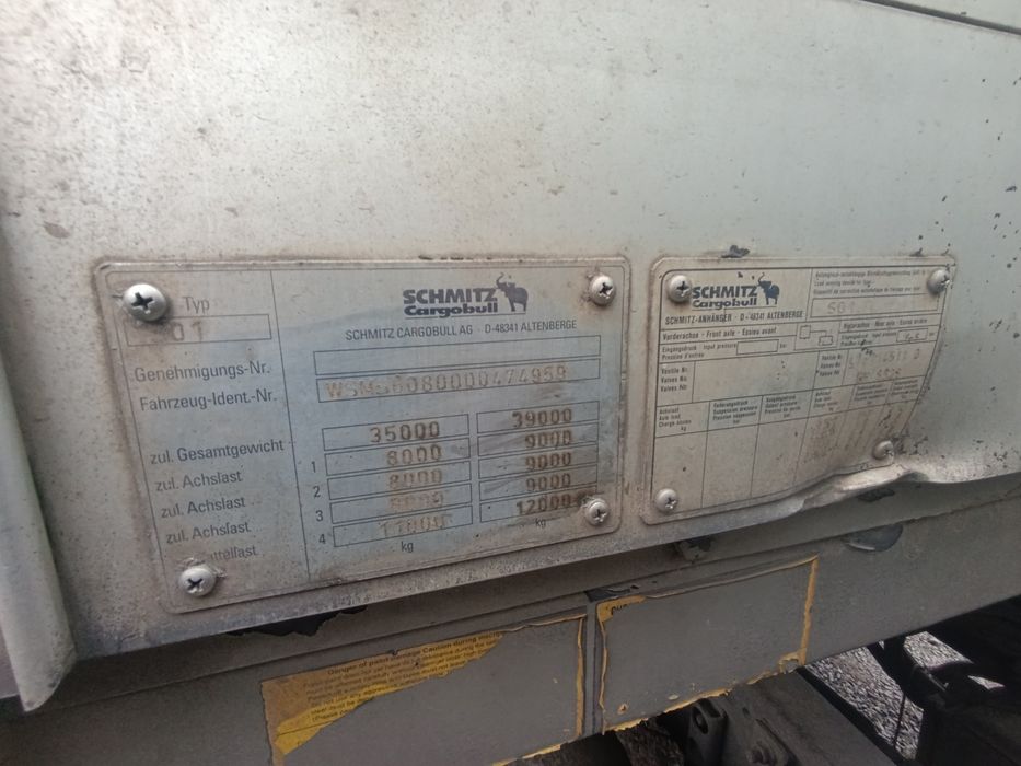 Продам напівпричіп Schmitz Cargobull