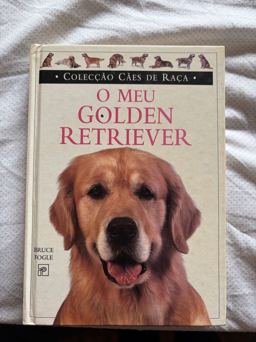 Livro sobre Golden Retrieve