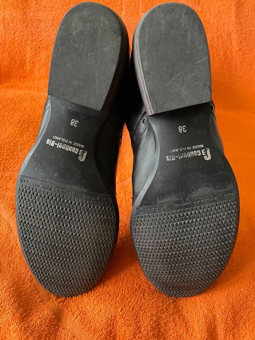 Kozaki damskie Conphol-Bis rozm.38, czarny, skóra