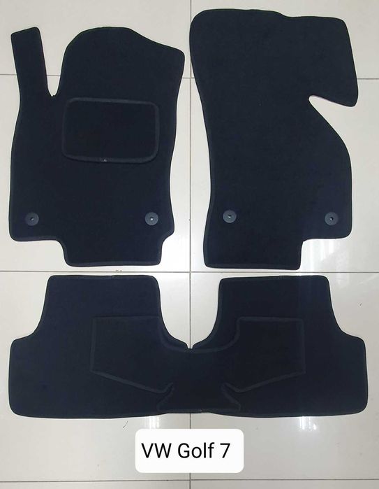 коврики ворсовые Volkswagen Golf 4 5 6 7 Plus E-Golf Golf 8 ковролин