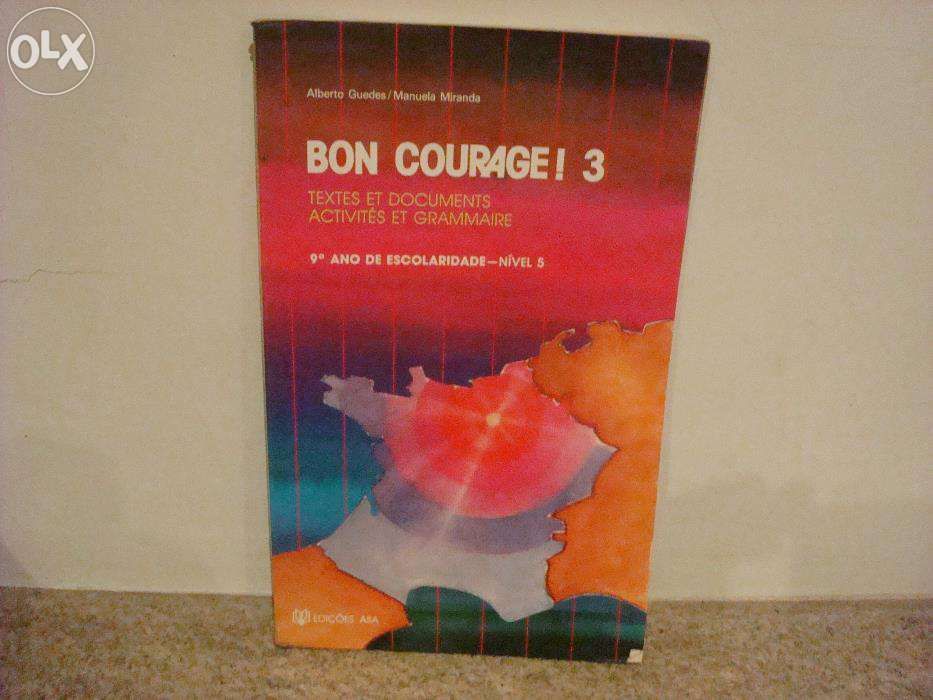 Livros de Francês: Bon courage, Chez eux, Parler Rire et chanter