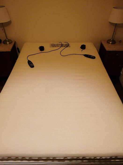 Colchão de massagem com comandos
