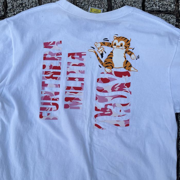 bape tiger футболка