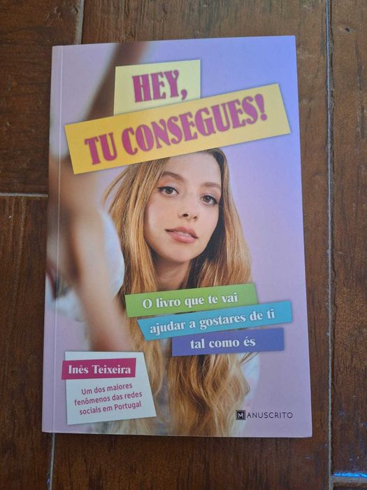 Livro "Hey, tu consegues!"
