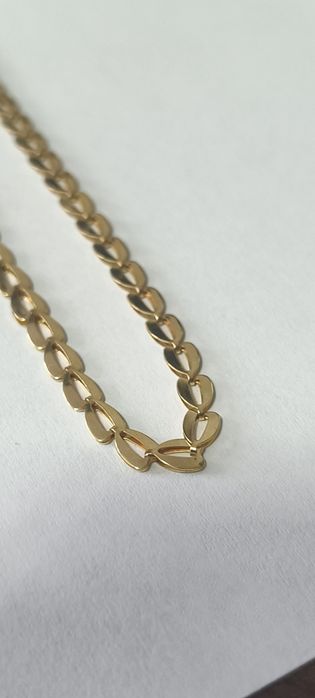 Łańcuszek złoto 14k (585) Nowy, 8g