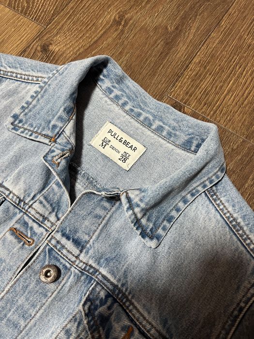 Джинсовая рубашка куртка джинсовка