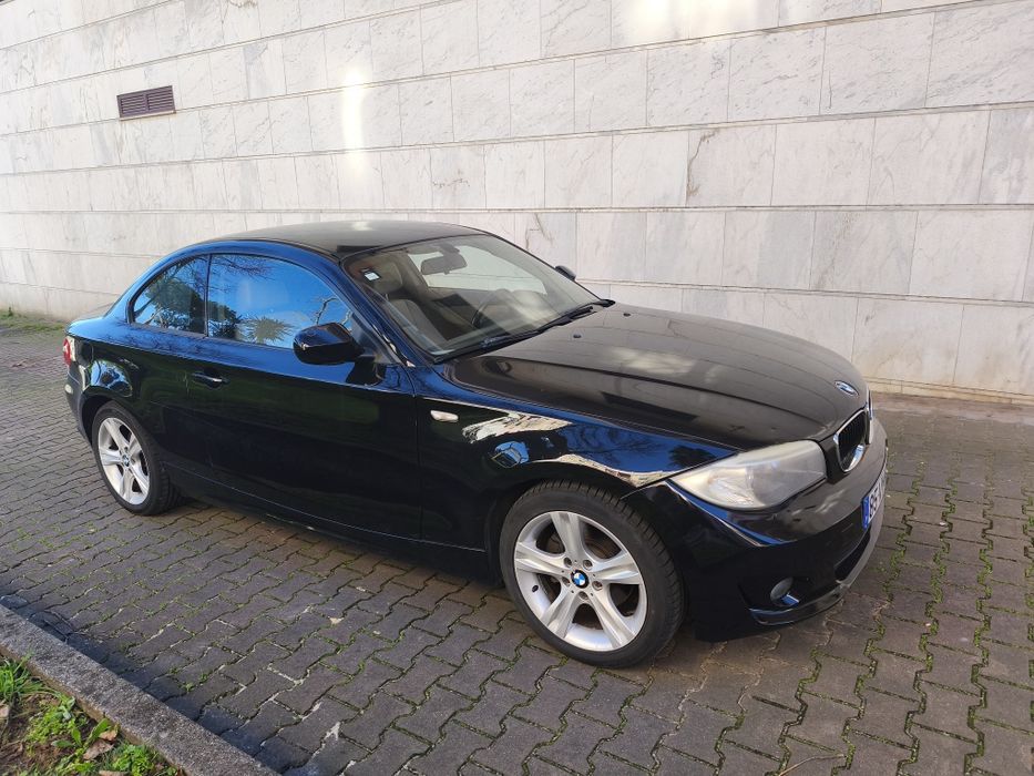 BMW 118d coupé preto