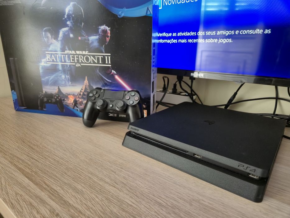Playstation 4 Slim 1TB completa (excelente estado)