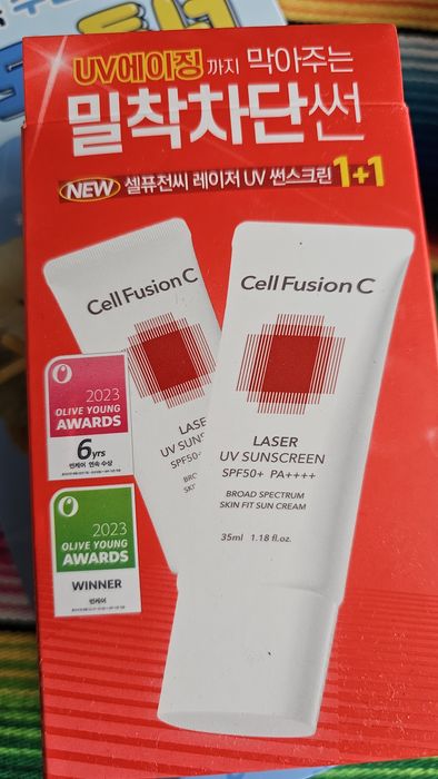 Cell fusion C laser UV Sunscreen 70ml