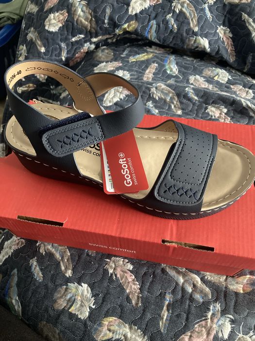 Sandaly go soft granat r 40