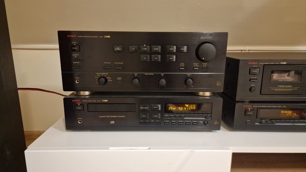 Zestaw Luxman z kolumnami